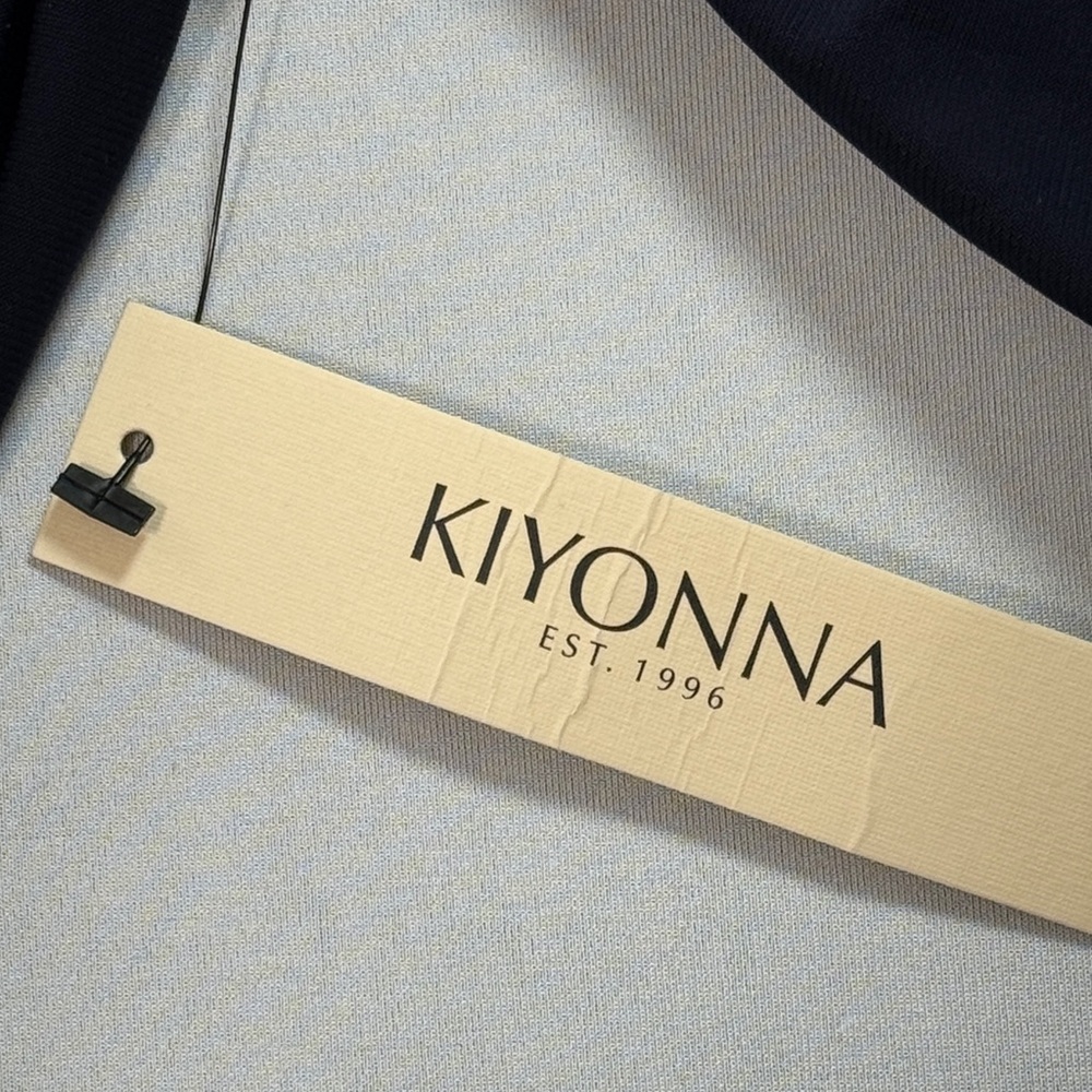 Kiyonna Whimsy Wrap Dress in Navy Size 1X NWT - Picture 6 of 8